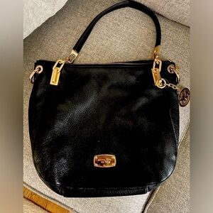 Michael Kors, black handbag